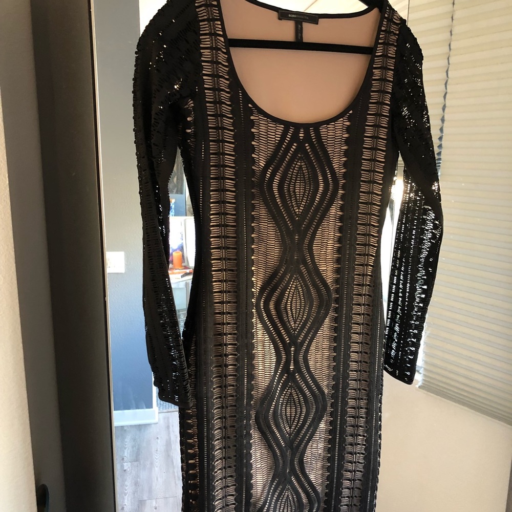 BCBG BLACK DRESS•Worn Once! - Picture 4 of 4